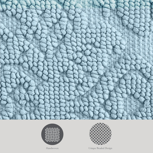 Jean Pierre - Ricardo Bath Mat, Alfombras De Baño Marginado,