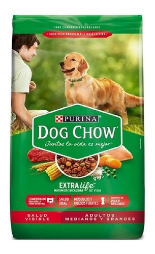 Dog Chow Adulto Raza Med Y Gra 22.7kg