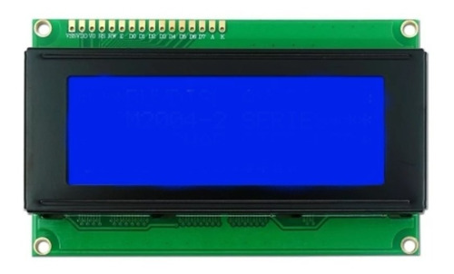 Display Lcd 2004 Pantalla Azul 20x4 5v Arduino