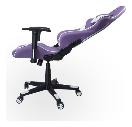 Silla de escritorio Dazz MERMAID SERIES 62000126 gamer ergonómica morada y blanca