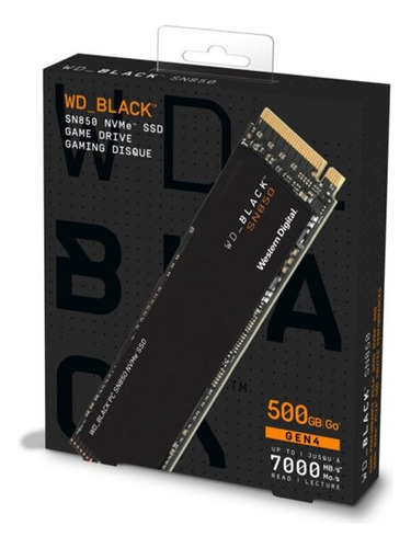 Disco Ssd M.2 Western Digital 500gb Pcie Gen4 Nvme