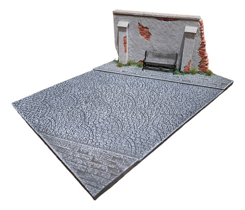 Diorama Base Veículos Plastimodelismo Escala 1/35 Dio3502