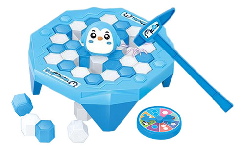 Ice Block Breaking Game Table Knock Block Pingüino