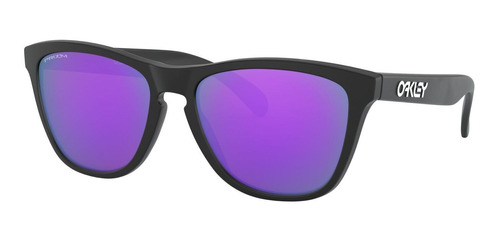 Lentes De Sol Oakley Frogskins Prizm - Violeta 55mm