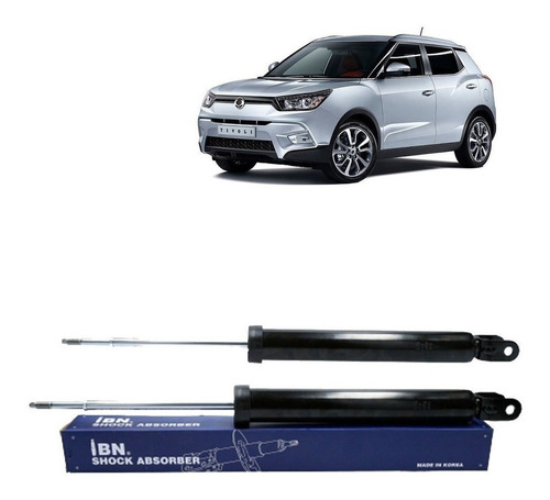 Par Amortiguadores Traseros Para Ssangyong Tivoli 2015 2018