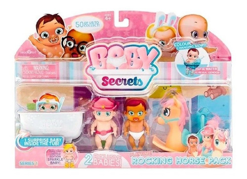 Muñecos  Baby Secrets 3 Baby Secrets Y Un Accesorio 