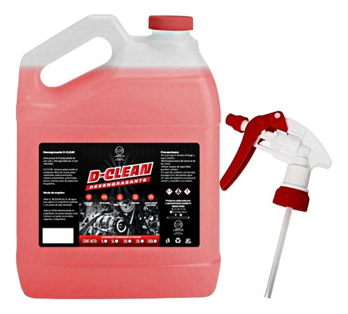 Desengrasante Automotriz Base Agua Máxima Potencia 4lt