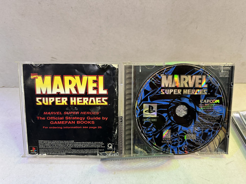 Marvel Super Heroes | Ps1 Playstation 1 Original (Usado)