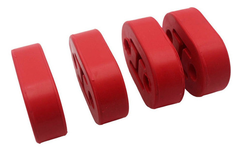 4x Soporte De Montaje De Tubo De Escape De Goma Para