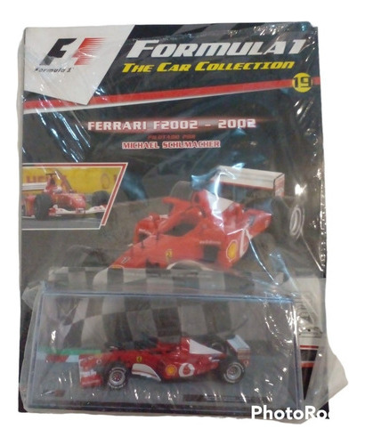 Colección Auto Formula 1 N 19 Ferrari F2002 (2002) M.schumac