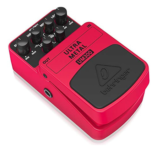 Behringer Ultra Metal Um300 Pedal De Efecto De Instrumento D