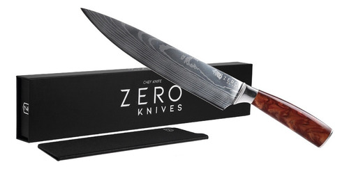 Cuchillo 8,0'' - Zero Knives - Bright Series Color Café