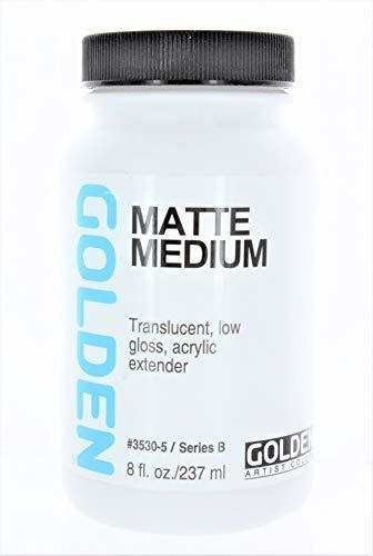 Golden 35305 Matte Medium 8 Onzas 