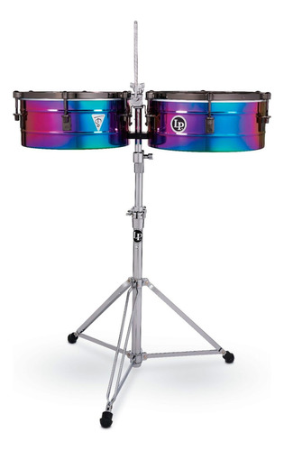 Timbales Lp Tony Succar Lp257-ts 14 Y 15 Pulgadas Tornasol