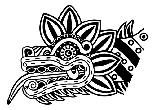 Vinilo Decorativo Quetzalcóatl