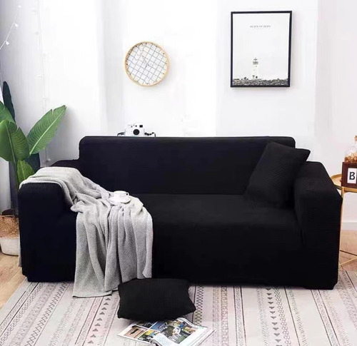 Imagen 5 de 10 de Funda De Sofá Forma De Il Chaise Longue 3 Asientos X Un Par