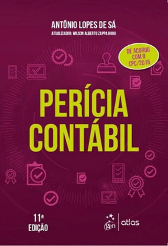 Perícia Contábil, De Sá, Antônio Lopes De. Editora Atlas Editora, Capa Mole Em Português
