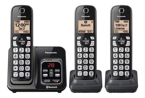 Imagen 2 de 2 de Teléfono inalámbrico Panasonic KX-TG833SK negro