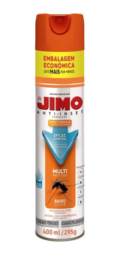 Jimo Aerosol Multi Insecticida Base Agua 400 Ml Ferreplus