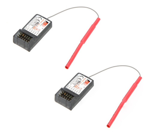 Flysky Fs-r6b - Receptor Para Flysky (2 Unidades, 2.4 Ghz, 6