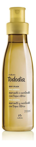 Tododia Macadâmia Body Splash Desodorante Colônia Feminino