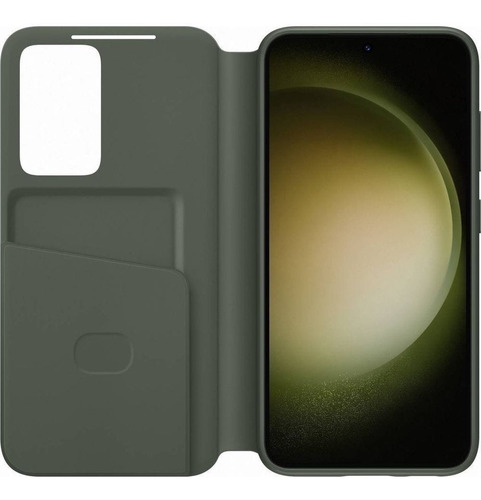 Samsung Case S-view Flip Cover Para Galaxy S23 Normal Verde