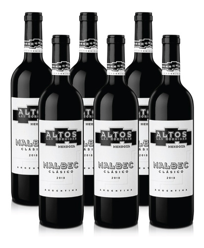 Imagen 1 de 5 de Vino Altos Las Hormigas Clásico Malbec - Caja 6 X 750ml