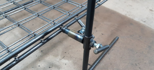 Imagen 4 de 10 de Parrilla Portátil Asador Regulable 35x50 Malla - Brasas®