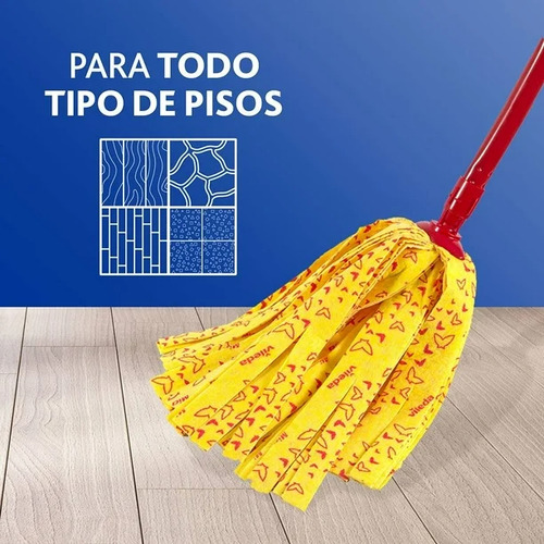 Repuesto Para Mop Vileda Suave Con Microfibras 1 Pza