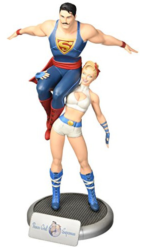 Estátua Bombshells: Power Girl & Superman