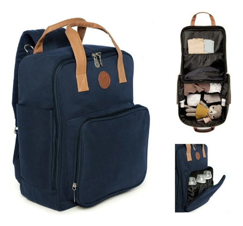 Mochila Bolso Maternal Paula Happy Little Moments Mochila