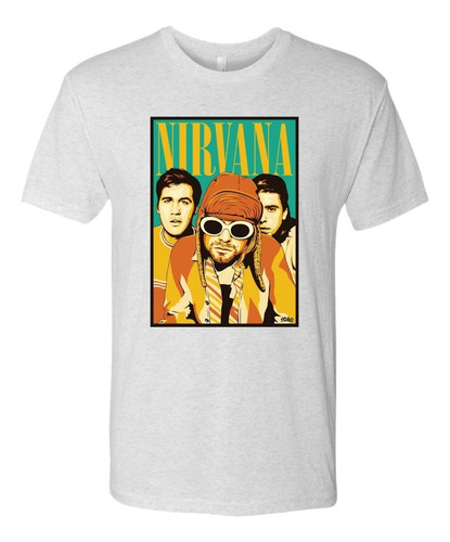 Remera Nirvana Hombre Mujer Premium Sublimada Varios Modelos