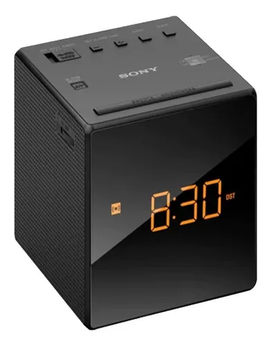 Sony ICF-C318 Radio reloj con alarma dual (negro) (descontinuado por el  fabricante)