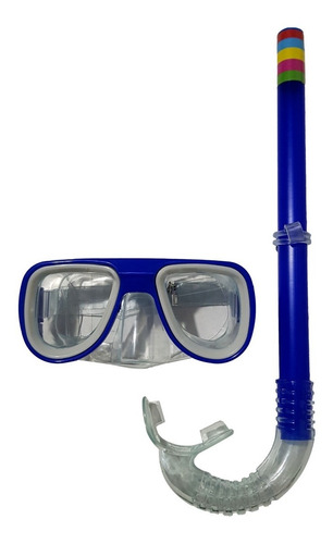 Kit Buceo Snorkeling  Mascara Mas Snorkel Playa 1004p-1