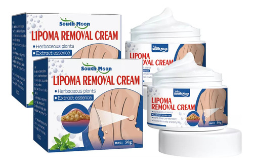 2× Crema Eliminación Lipomas Q Lipoma Crema Limpiadora