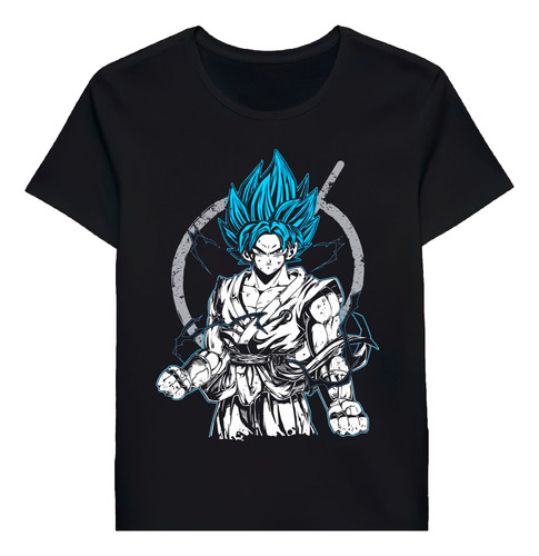 Remera Super Saiyan Goku God T Shirt 40622858