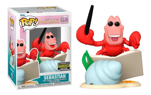 Sebastian Exclusive Ee Funko Pop 1239 Disney La Sirenita