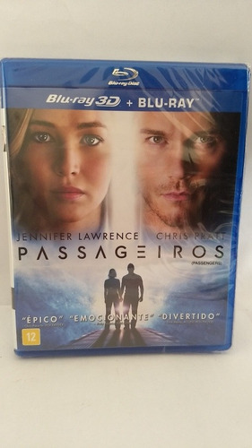 Blu-ray Passageiros 3d+ Blu-ray 2d