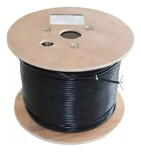 Cable Utp Connection Cat 5e Negro Exterior/relleno Gel