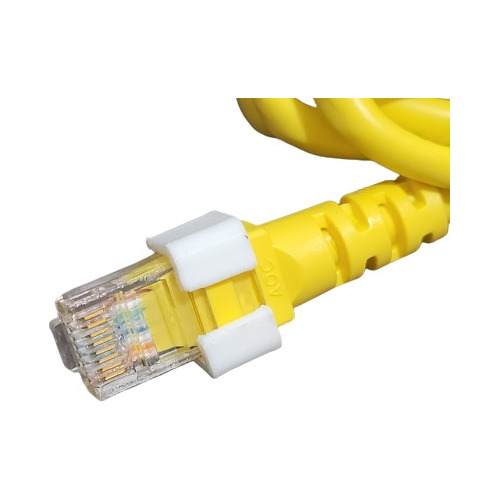 Clip Reparo Rj45 Trava Conector Kit Com 5 Unidades
