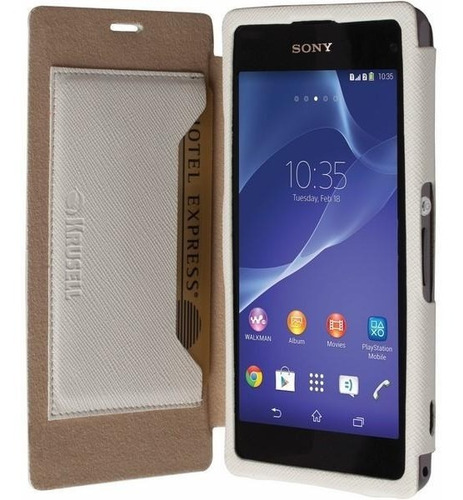 Funda Flip Wallet Multiposición Xperia Z1 Compact Krusel Msi