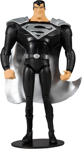Figura Superman Black Suit Mcfarlane Dc Multiverse