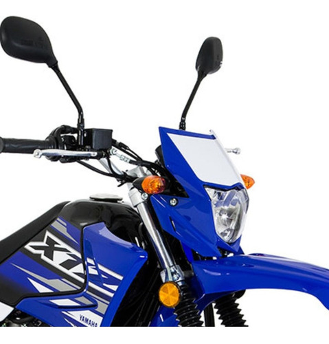 Espejos Moto Yamaha Xtz125 Xtz 125 Negro Par