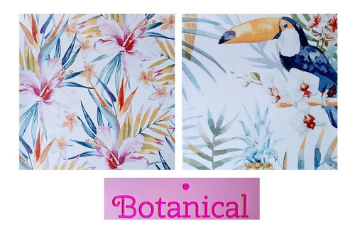 Imagen 1 de 4 de Sublimación Tucán Tropical + Stencil P/sublimar Almohadones