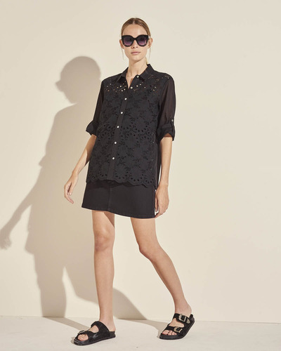 Imagen 4 de 5 de Camisa Portsaid Mykonos Con Botones Para Mujer
