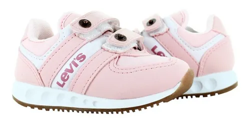 simpático Soportar Contento Levis Tenis Urbano Rosa Para Niña 79256