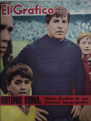 El Grafico 2346 Boca Juniors Antonio Roma