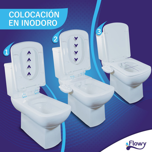 Imagen 7 de 10 de Bidet Universal Para Inodoro Innovador Adaptable Frío/calor!