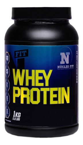 Proteìna Whey Protein De 1kg Núcleo Fit Pura Polvo Con Amino