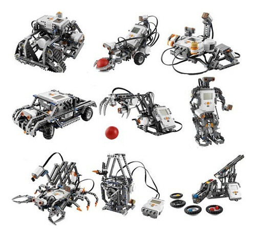 Kit Lego Robô Mindstorms 9797 Nxt Base Set + 9695 Expansão Quantidade de peças 1245